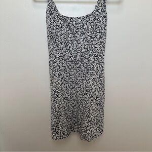 Old Navy Navy and White Floral Dress